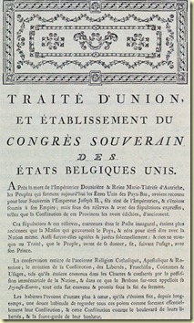 Traité d'union des Etats belgiques unis
