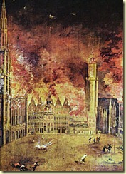 Incendie de la grand-place de Bruxelles
