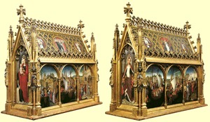 Memling - Châsse de Sainte Ursule