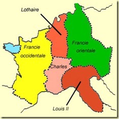 Partage du territoire de Lothaire