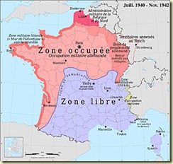 La France est divisée en 2 zones